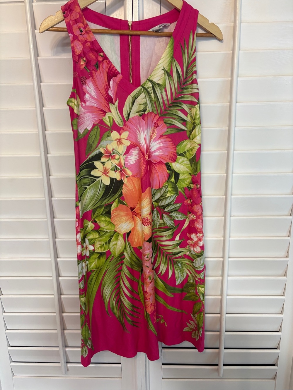 Tommy Bahama Pink Floral dress Size XS
